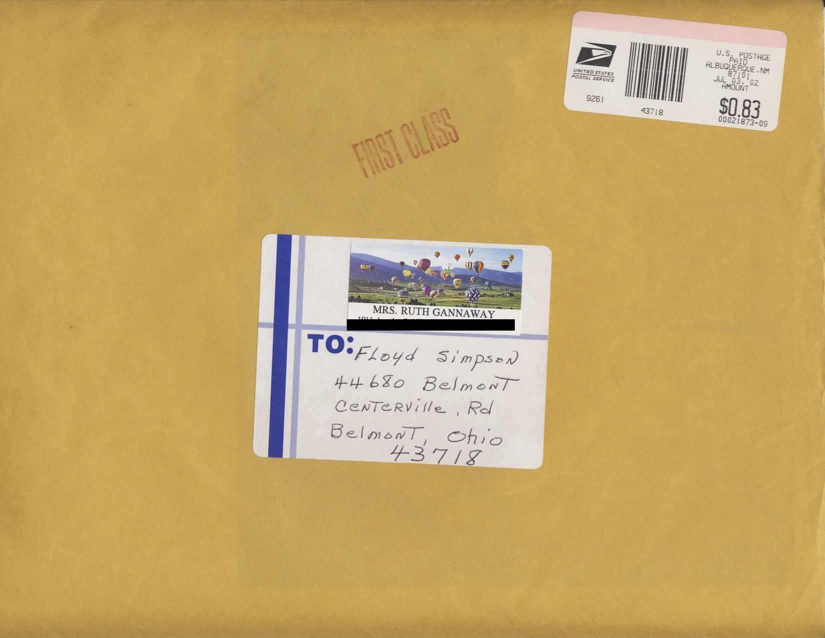 Envelope (Click to open 3 page PDF file)